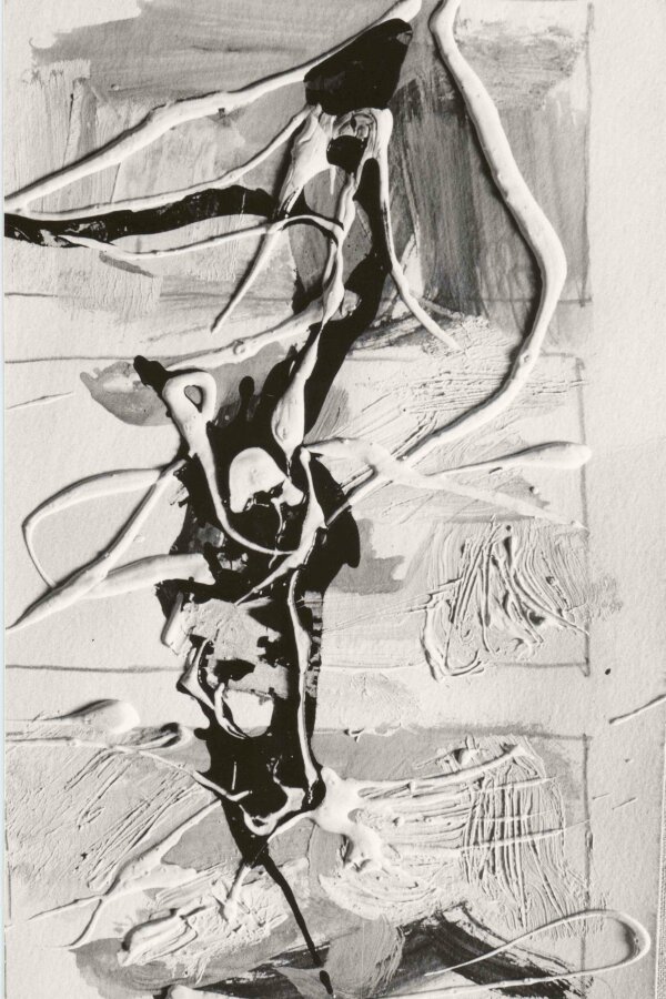 Inez Tuschnerová, Obrácený triptych, 1988, 20x103 cm, foto: Josef Tichý, A. Fiap